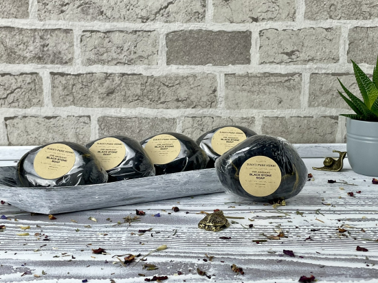 THE ARTISAN'S BLACK STONE SOAP