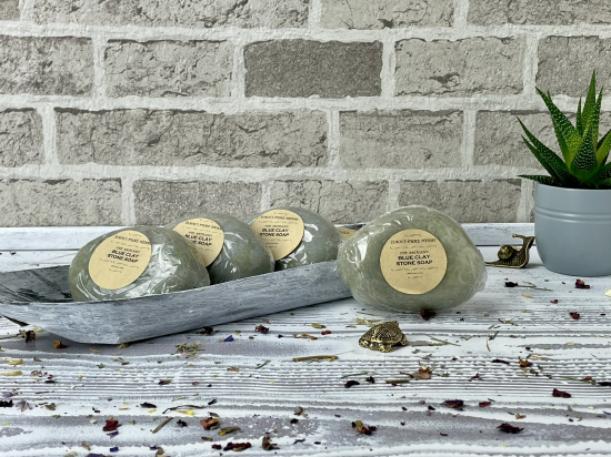 THE ARTISAN'S BLUE CLAY STONE  SOAP