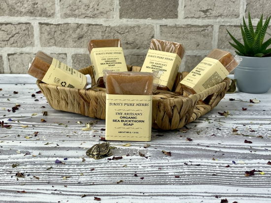 THE ARTISAN'S SEA  BUCKTHORN SOAP