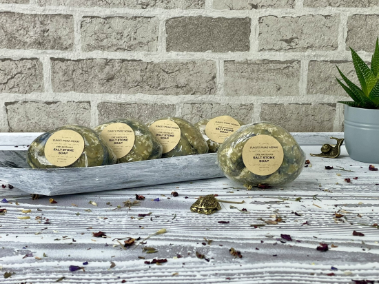 THE ARTISAN'S SALT STONE SOAP  I