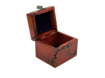 THE ARTISAN'S WOODEN  STORAGE BOX-MAHOGANY