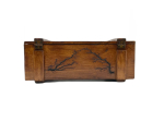 THE ARTISAN'S LARGE WOODEN  STORAGE BOX -HAZELNUT 2