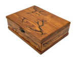 SCHMUCKKASTEN AUS HOLZ - HASELNUSS