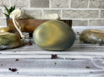 COCONUT AND CHARCOAL STONE SOAP