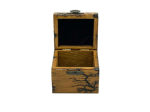 THE ARTISAN'S WOODEN  STORAGE BOX-HAZELNUT