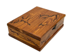 SCHMUCKKASTEN AUS HOLZ - HASELNUSS