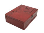 THE ARTISAN'S WOODEN JEWELRY BOX-MAHOGANY