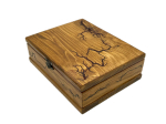 THE ARTISAN'S WOODEN JEWELRY BOX-WALNUT