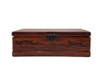 THE ARTISAN'S WOODEN JEWELRY  BOX-CHESTNUT