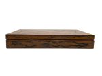 THE ARTISAN'S LARGE WOODEN  JEWELRY  BOX-OAK