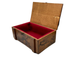 THE ARTISAN'S LARGE WOODEN  STORAGE BOX -HAZELNUT 2