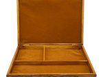 THE ARTISAN'S LARGE WOODEN  JEWELRY  BOX-OAK
