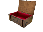 THE ARTISAN'S LARGE WOODEN STORAGE  BOX -HAZELNUT 1