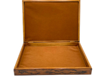 THE ARTISAN'S LARGE WOODEN  JEWELRY  BOX-OAK