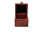 THE ARTISAN'S WOODEN  STORAGE BOX-MAHOGANY