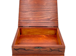 THE ARTISAN'S WOODEN JEWELRY  BOX-CHESTNUT