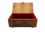 THE ARTISAN'S LARGE WOODEN  STORAGE BOX -HAZELNUT 2