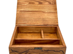 SCHMUCKKASTEN AUS HOLZ - HASELNUSS