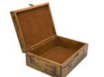 THE ARTISAN'S LARGE WOODEN  JEWELRY BOX-WALNUT