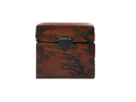 THE ARTISAN'S  WOODEN  STORAGE BOX-CHESTNUT