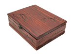 THE ARTISAN'S WOODEN JEWELRY  BOX-CHESTNUT