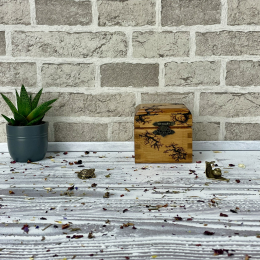 THE ARTISAN'S  WOODEN  STORAGE BOX-WALNUT